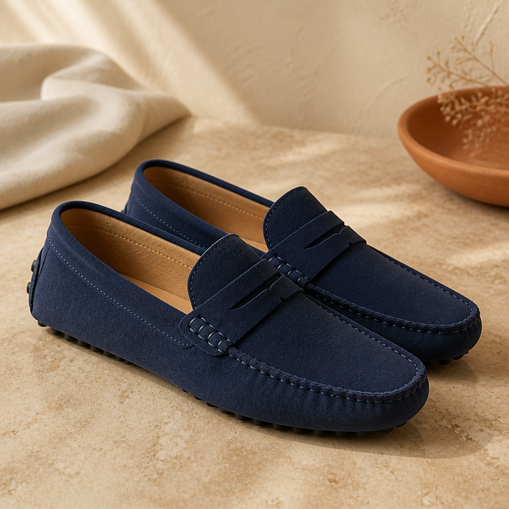 BRIO — Colourful Suede Loafers - image 1