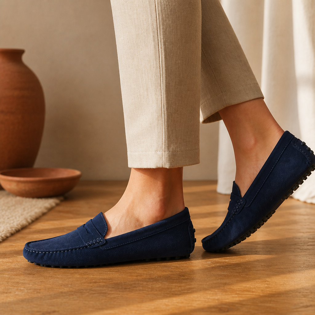 BRIO — Colourful Suede Loafers - image 2