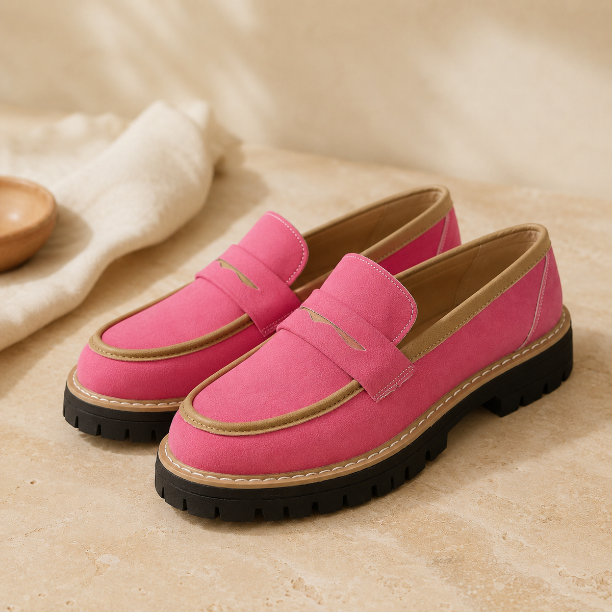 MOIRA — Matte Loafers