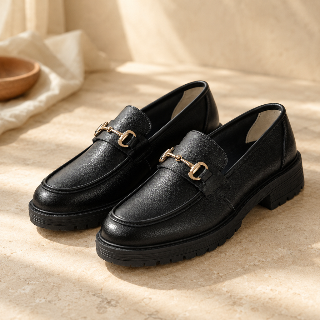 COLE — Leather Sneaker Loafers