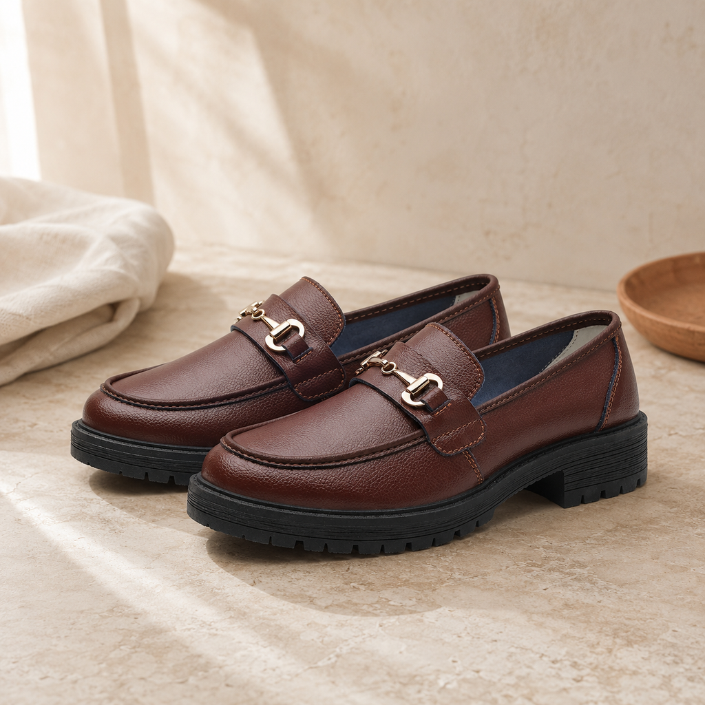 COLE — Leather Sneaker Loafers