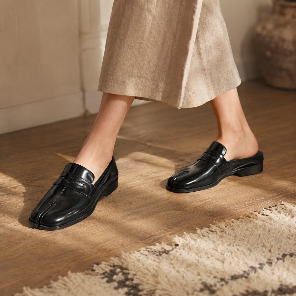 KIRI — Split Toe Loafers