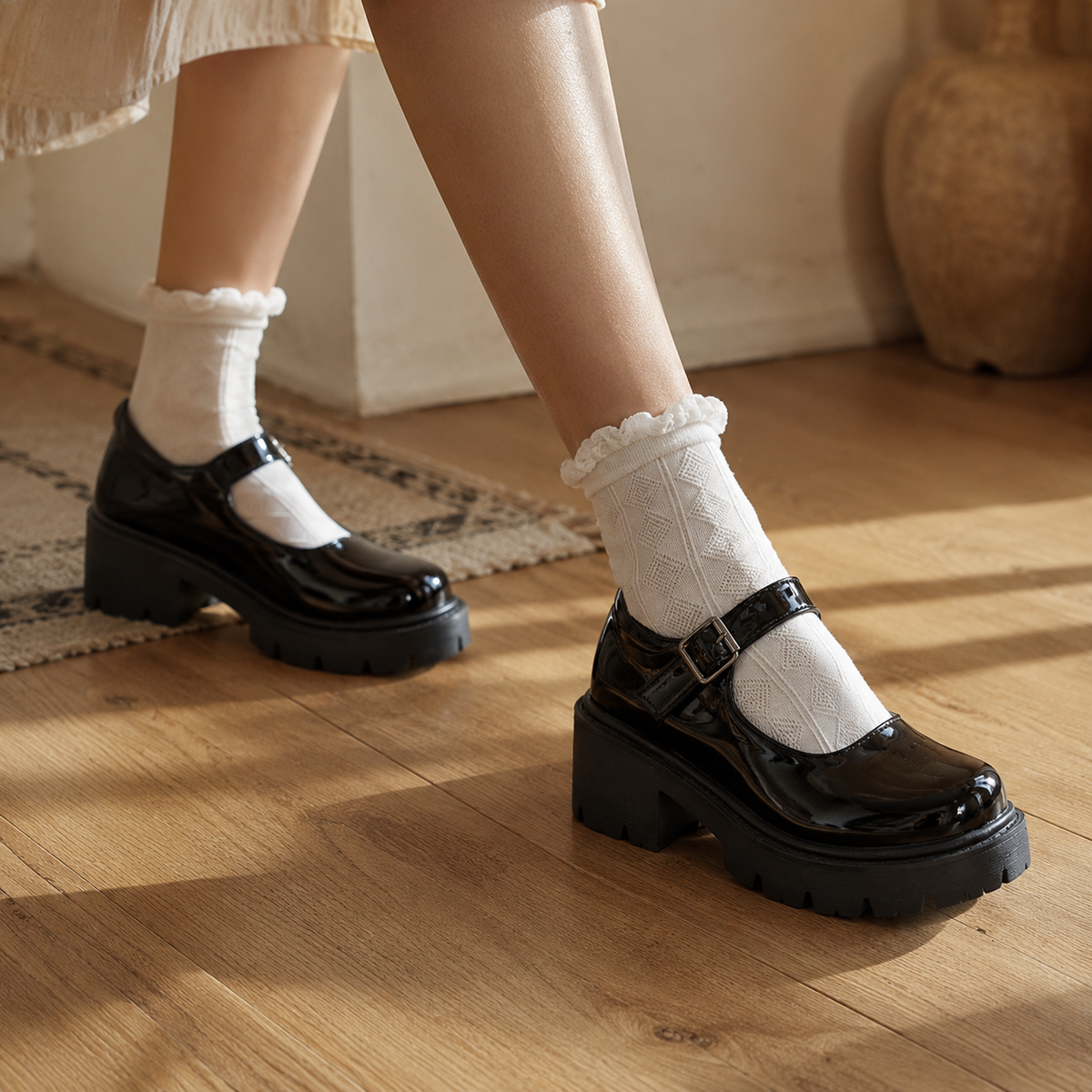 ROXIE — Patent Mary Jane Heels