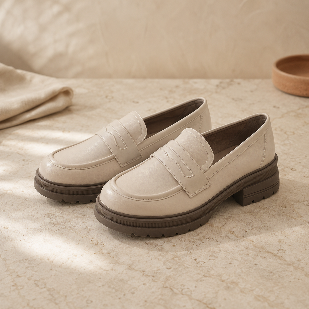CLEO — Mid Heel Loafers
