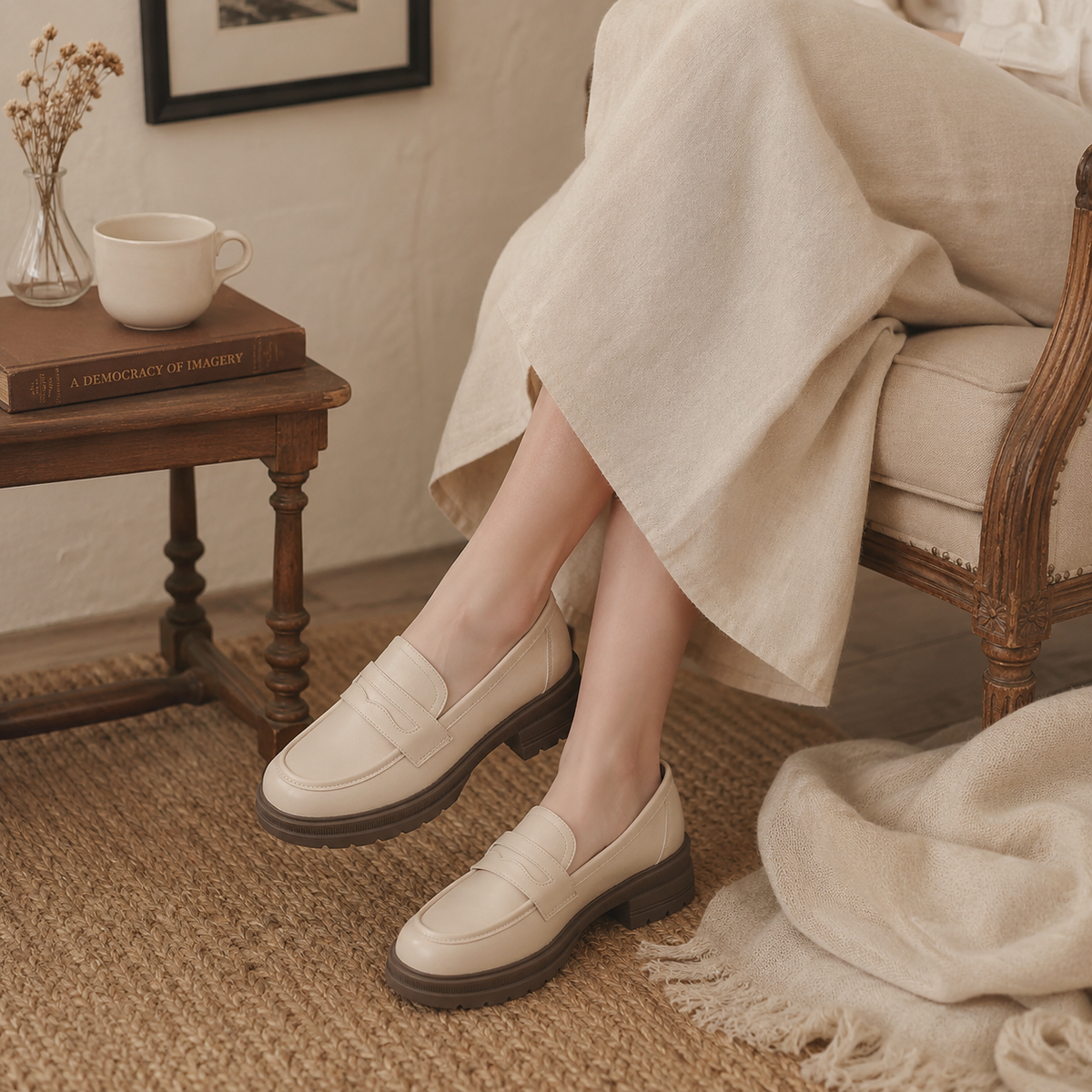 CLEO — Mid Heel Loafers