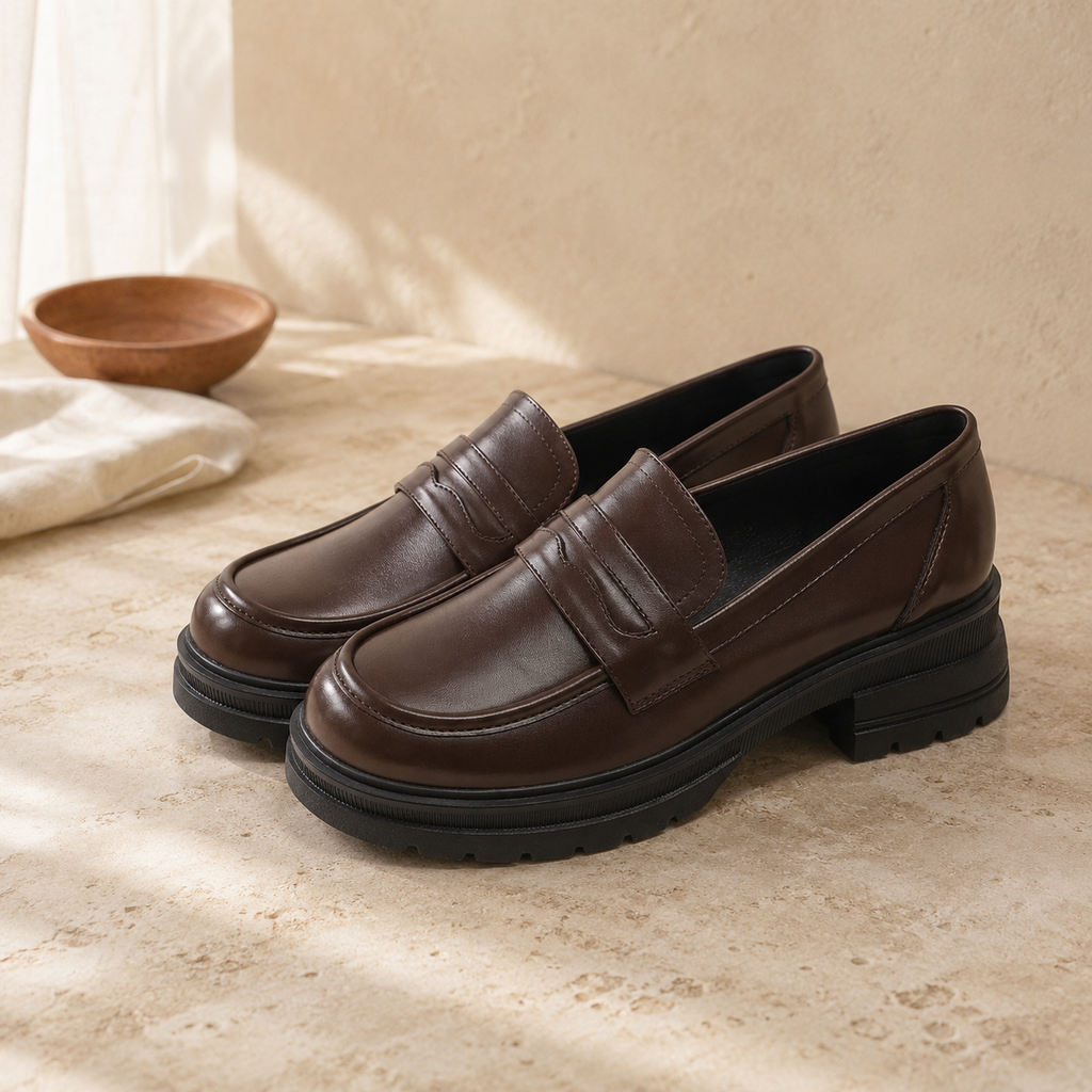 CLEO — Mid Heel Loafers