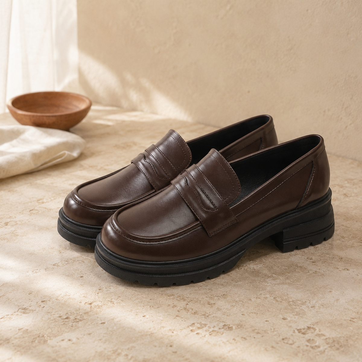 CLEO — Mid Heel Loafers