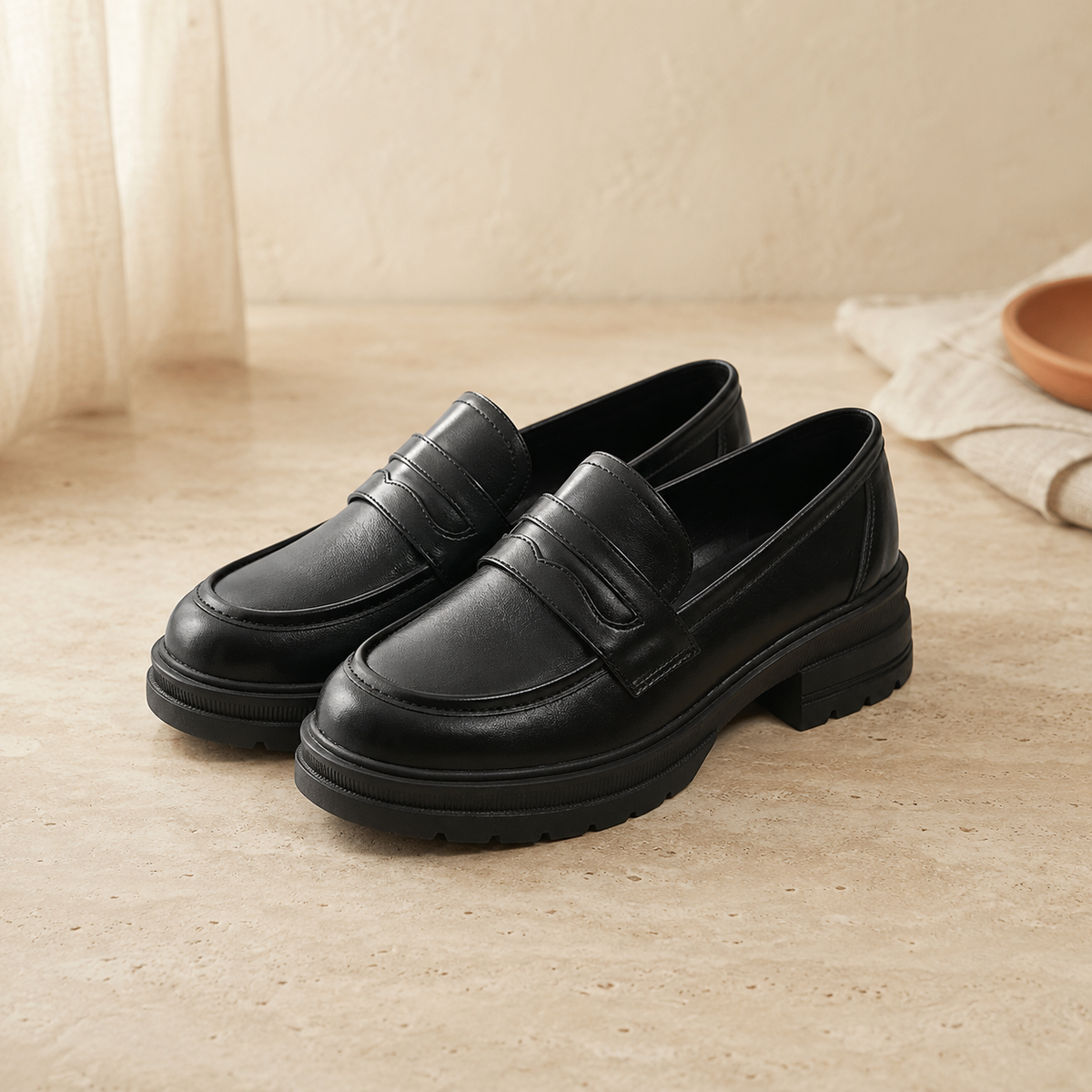 CLEO — Mid Heel Loafers