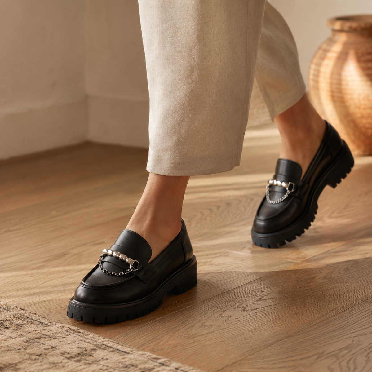 THEA — Platform Loafers