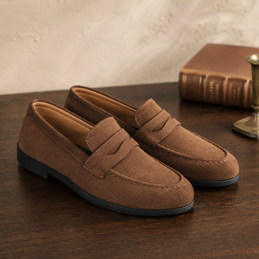 KELLER — Suede Loafers