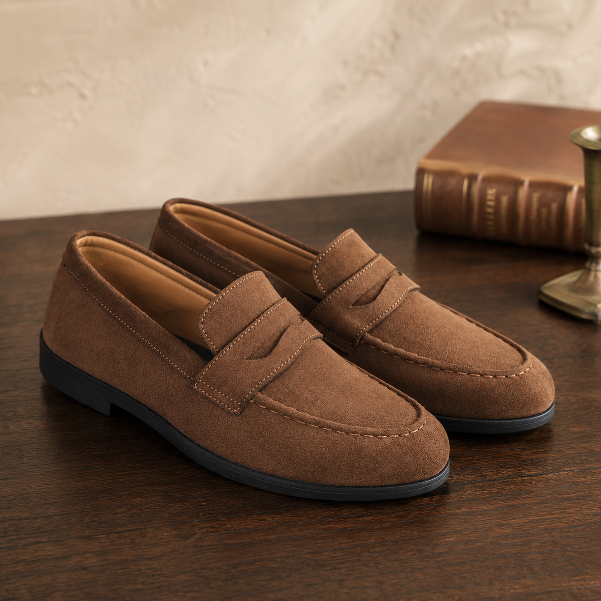 KELLER — Suede Loafers