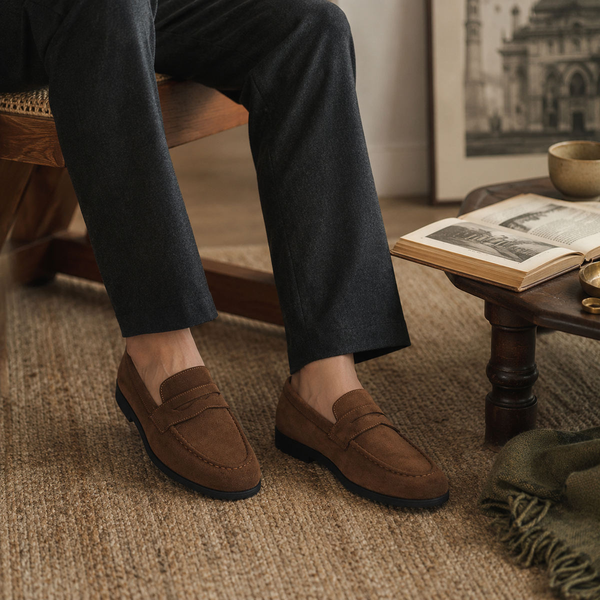KELLER — Suede Loafers