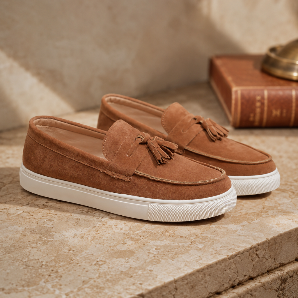 ARDEN — Suede Loafers