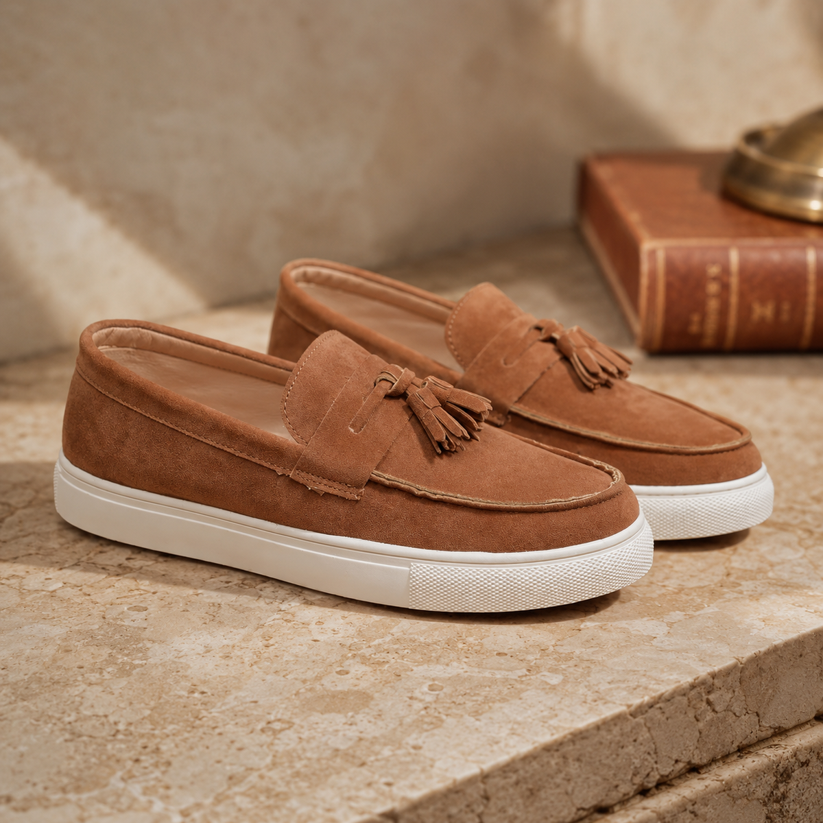 ARDEN — Suede Loafers