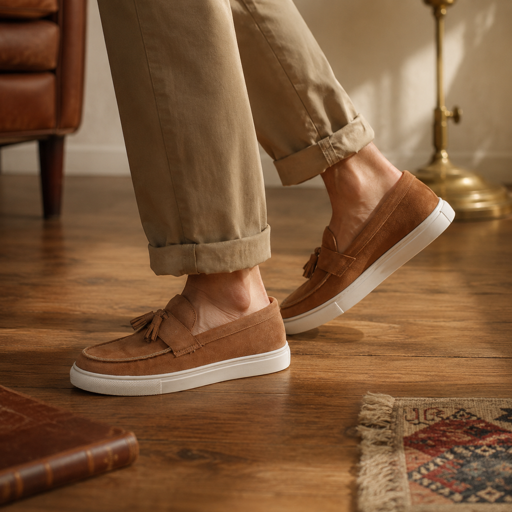 ARDEN — Suede Loafers