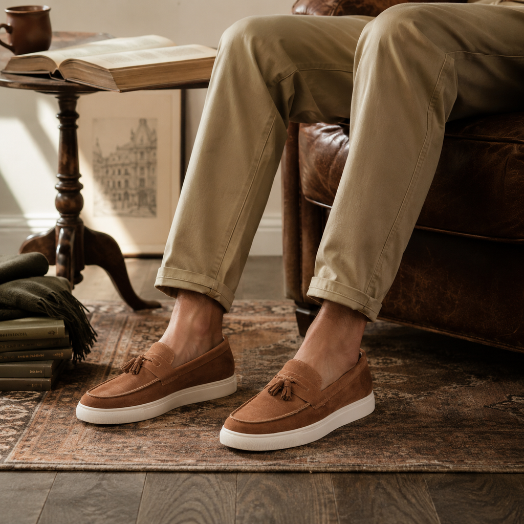 ARDEN — Suede Loafers