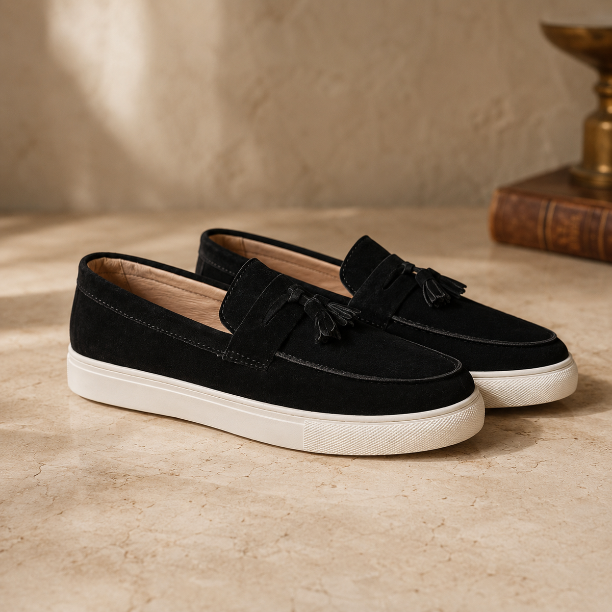 ARDEN — Suede Loafers
