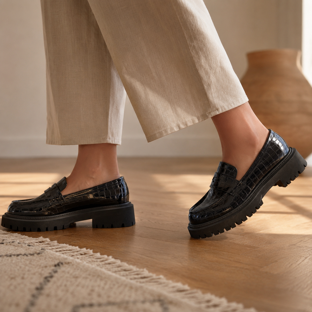 LENA — Patent Platform Loafers