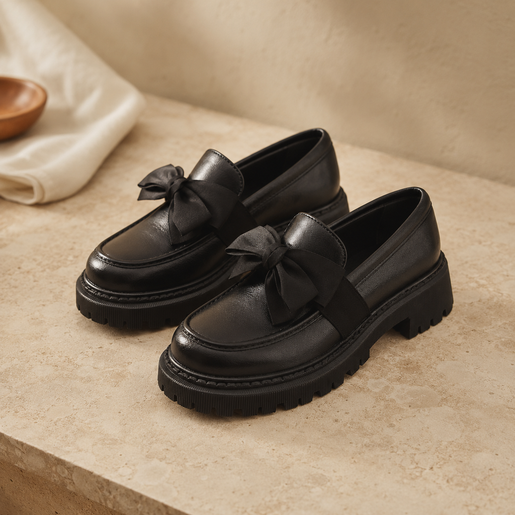 ELARA — Platform Loafers