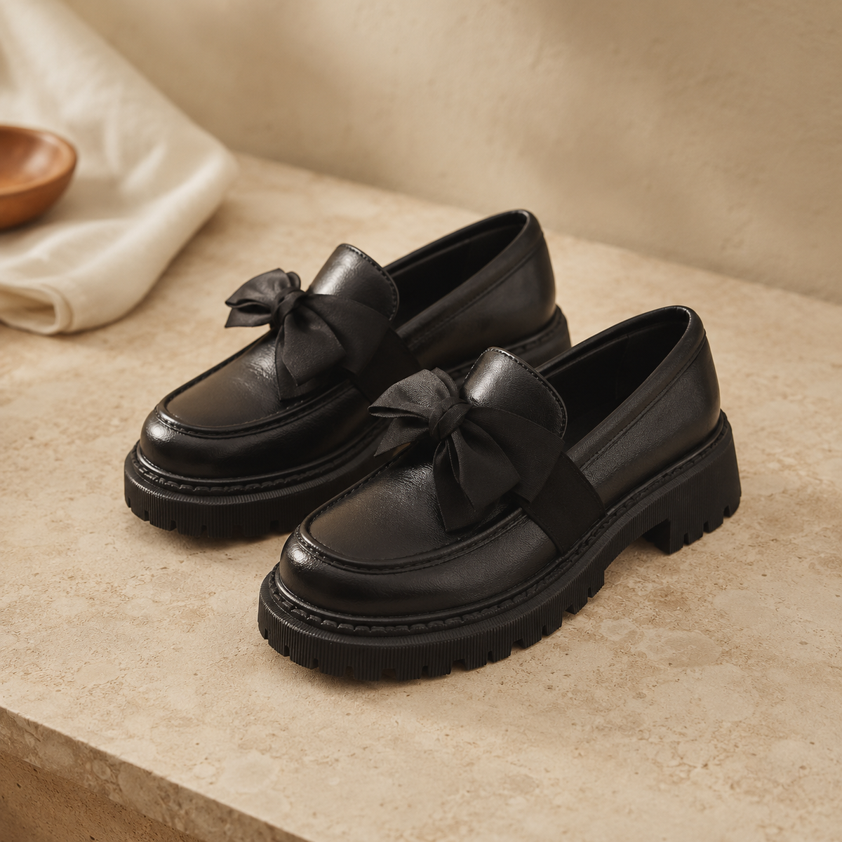 ELARA — Platform Loafers