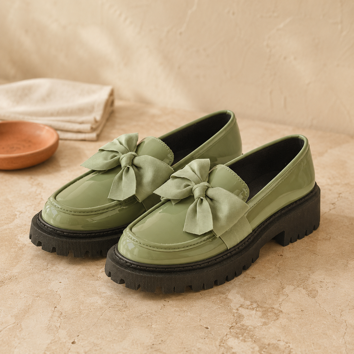 ELARA — Platform Loafers