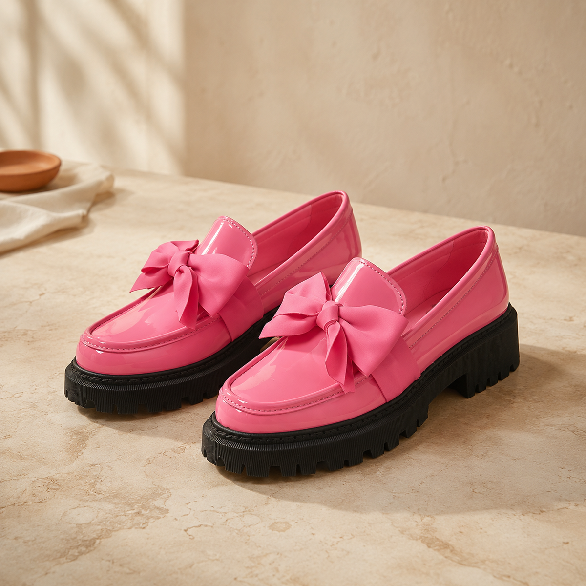 ELARA — Platform Loafers
