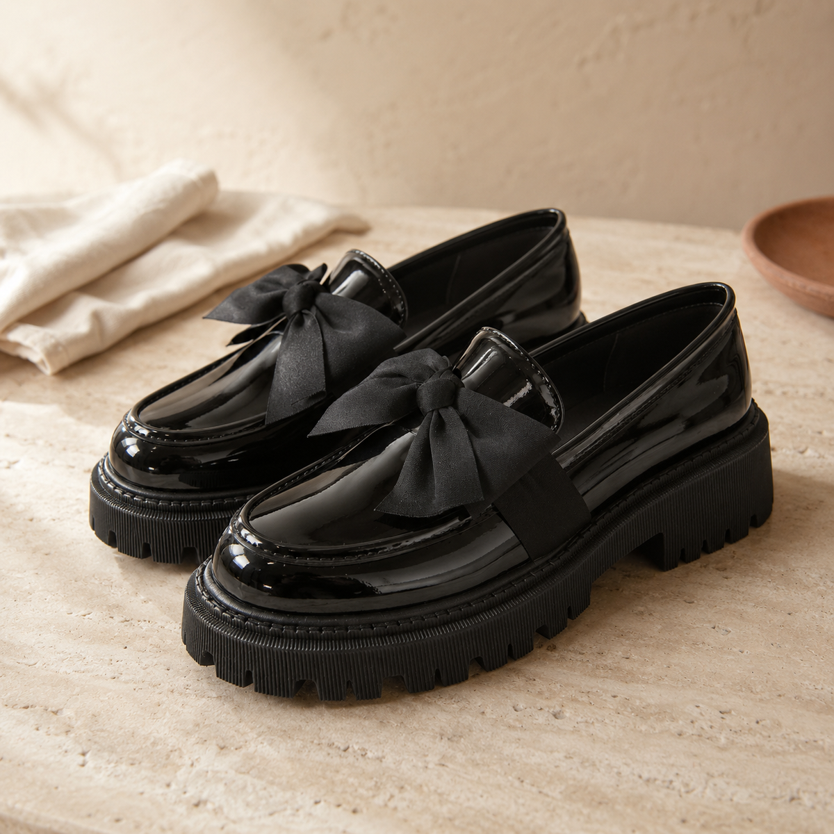 ELARA — Platform Loafers