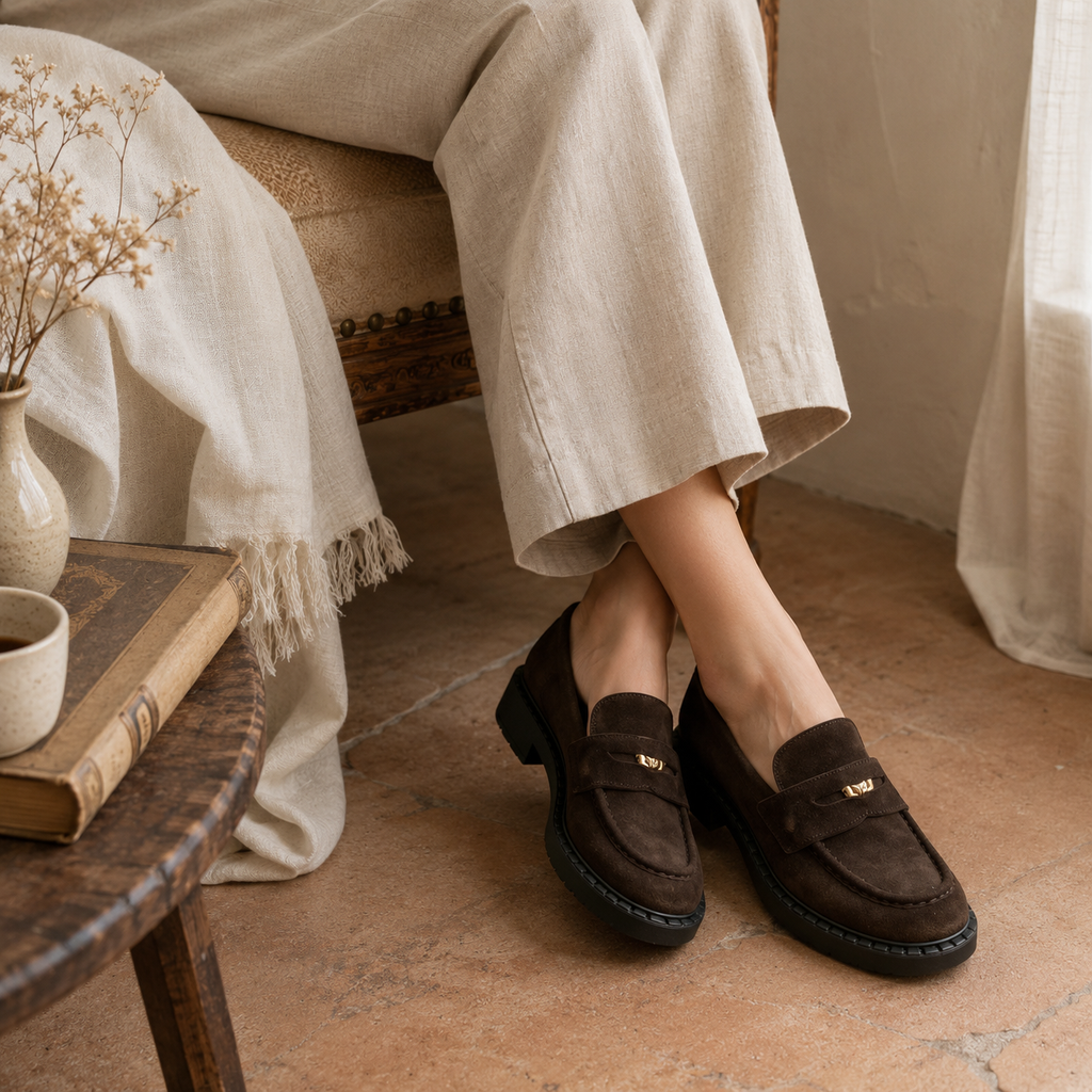 SEREN — Heeled Loafers