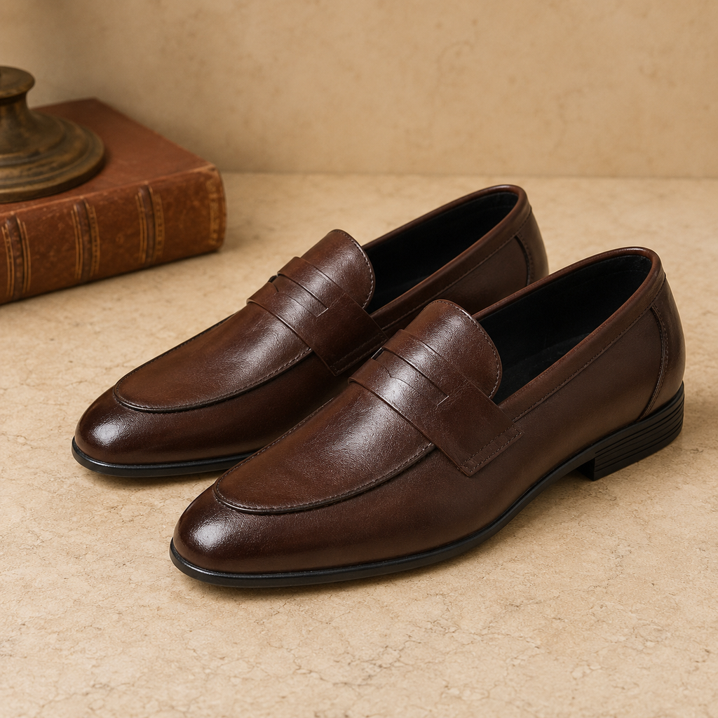 BROOKS — Brown Loafers