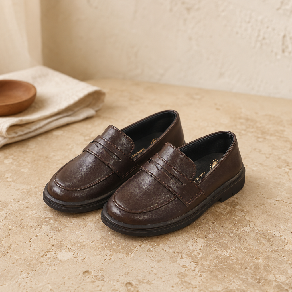 Kids Slip-On Loafers School Occasions