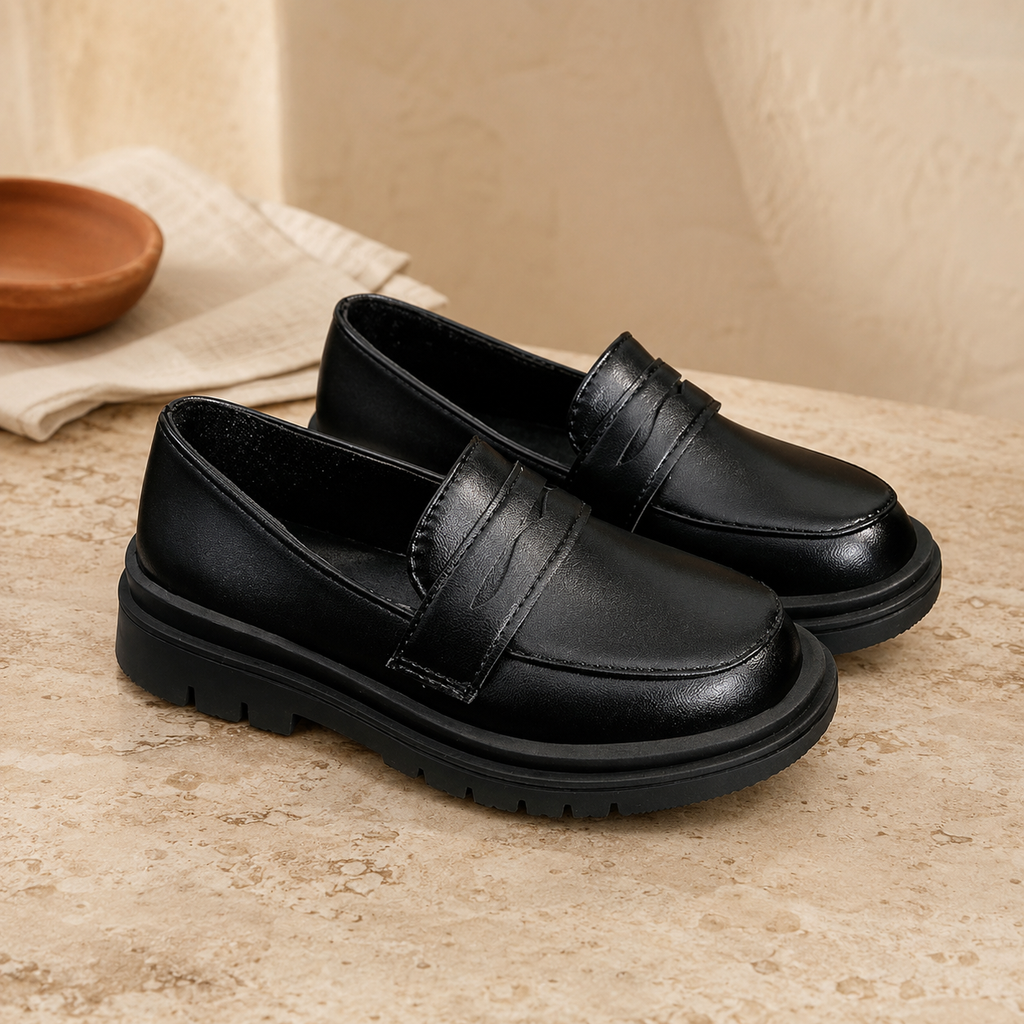 Kids British Style Loafers School