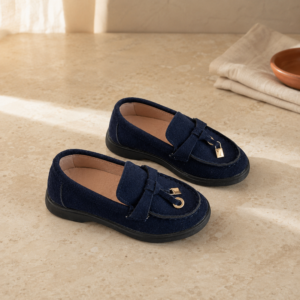 Kids Moccasin Loafers Slip-On