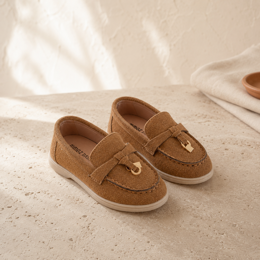 Kids Moccasin Loafers Slip-On
