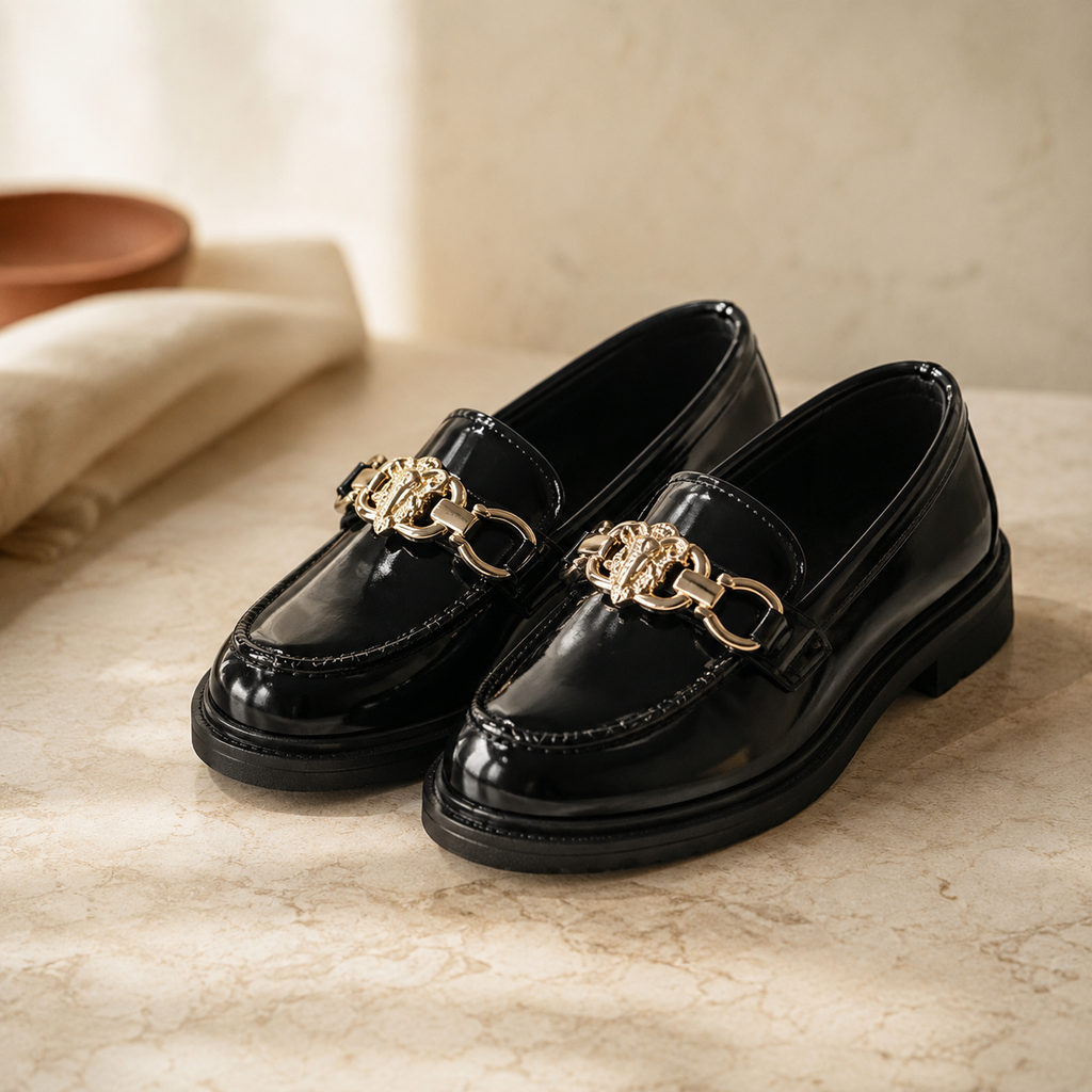Girls British Leather Shoes