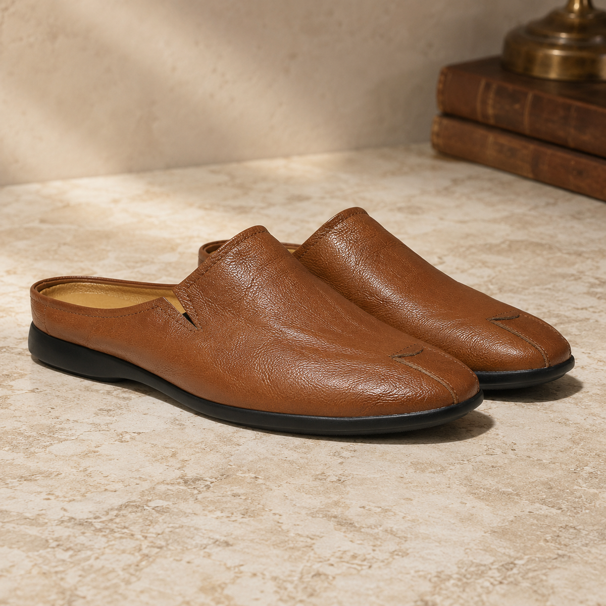 MARCO — Leather Mules