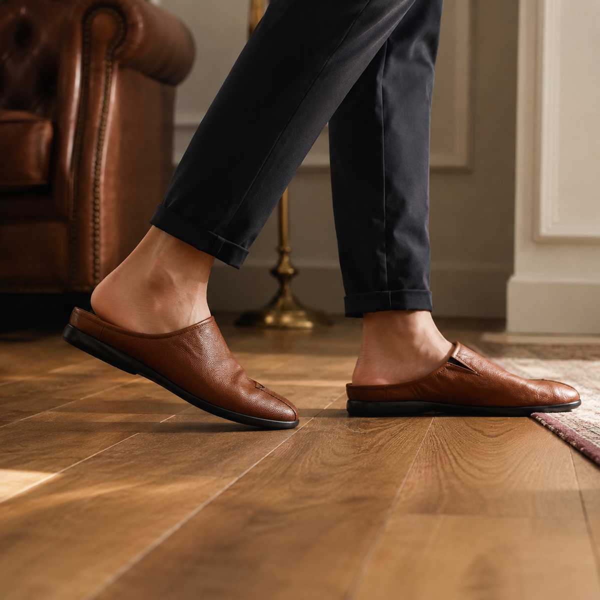 MARCO — Leather Mules