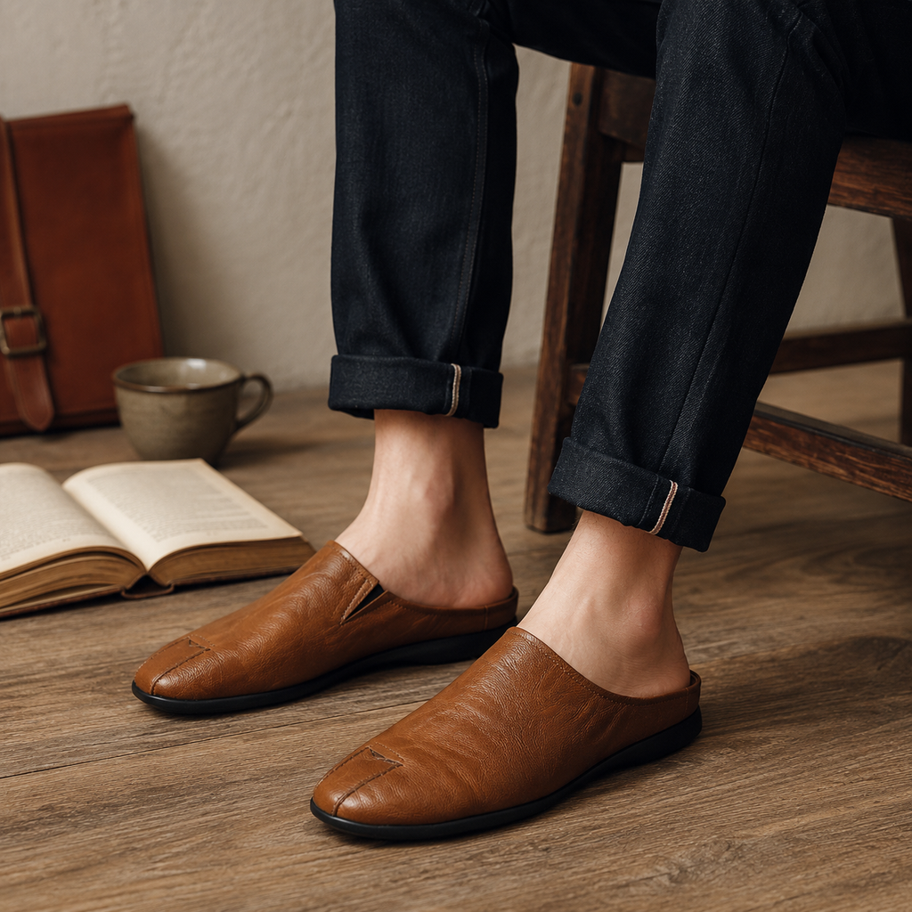 MARCO — Leather Mules