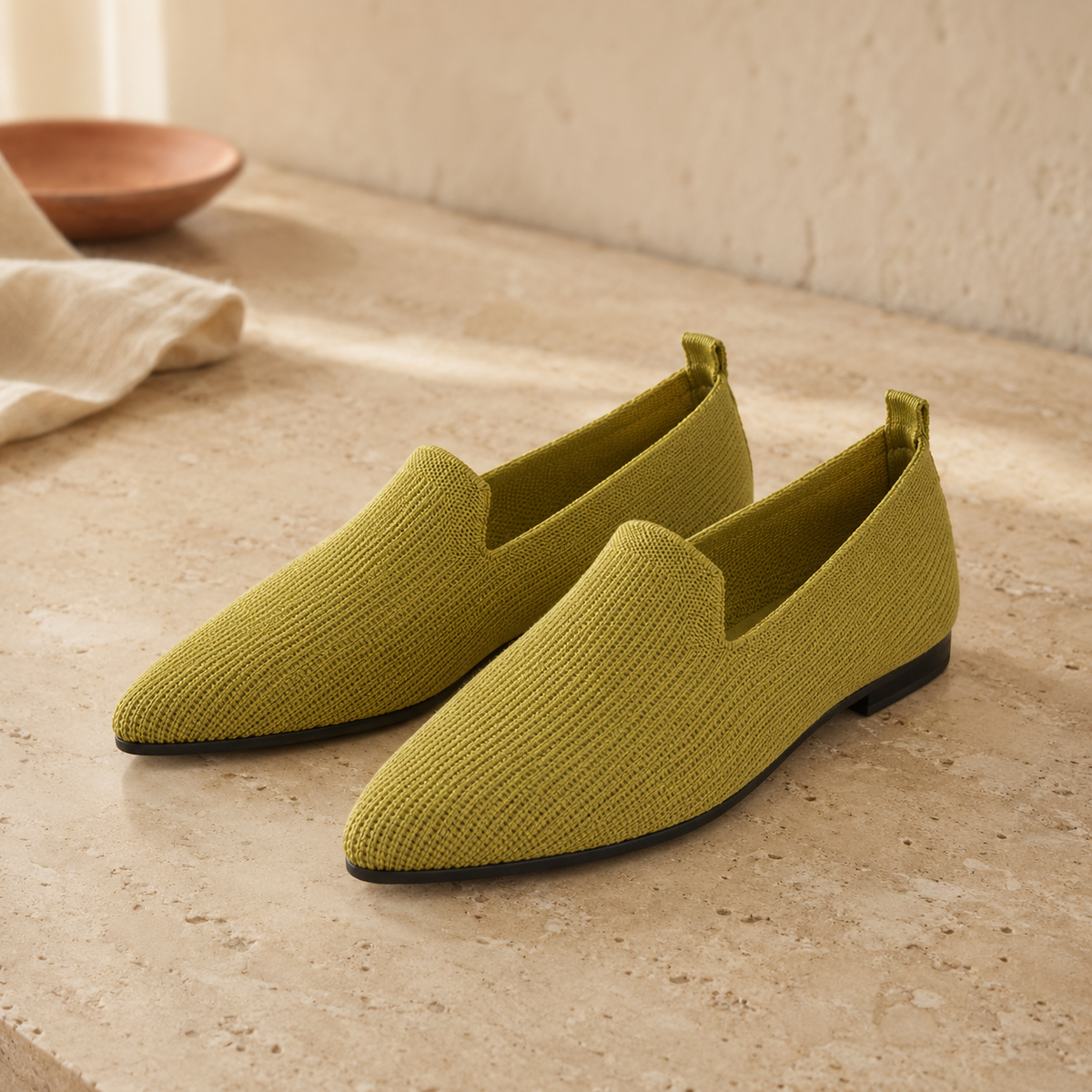 CLARA — Pointed Toe Loafers