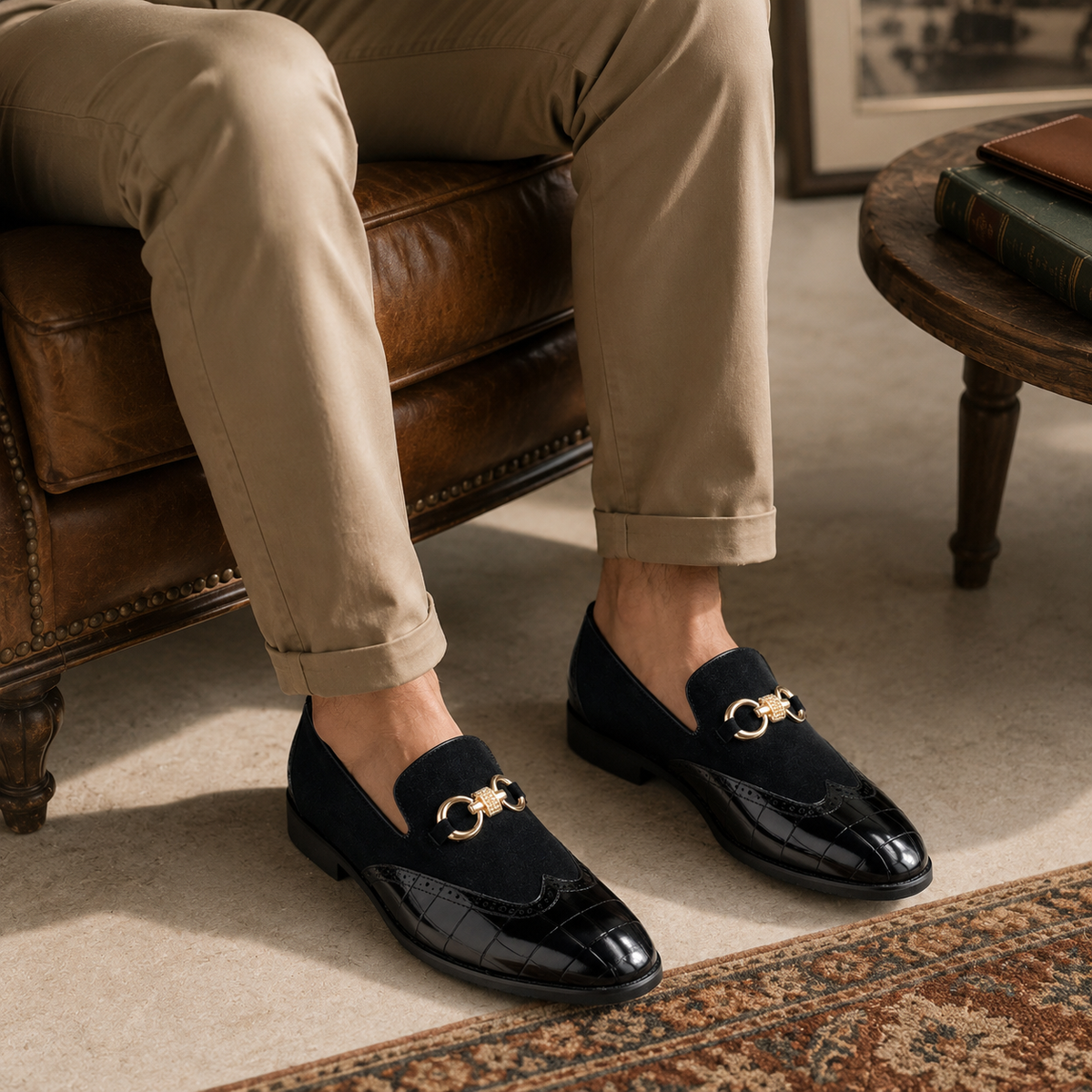 PIERCE — Pointed Toe Loafers