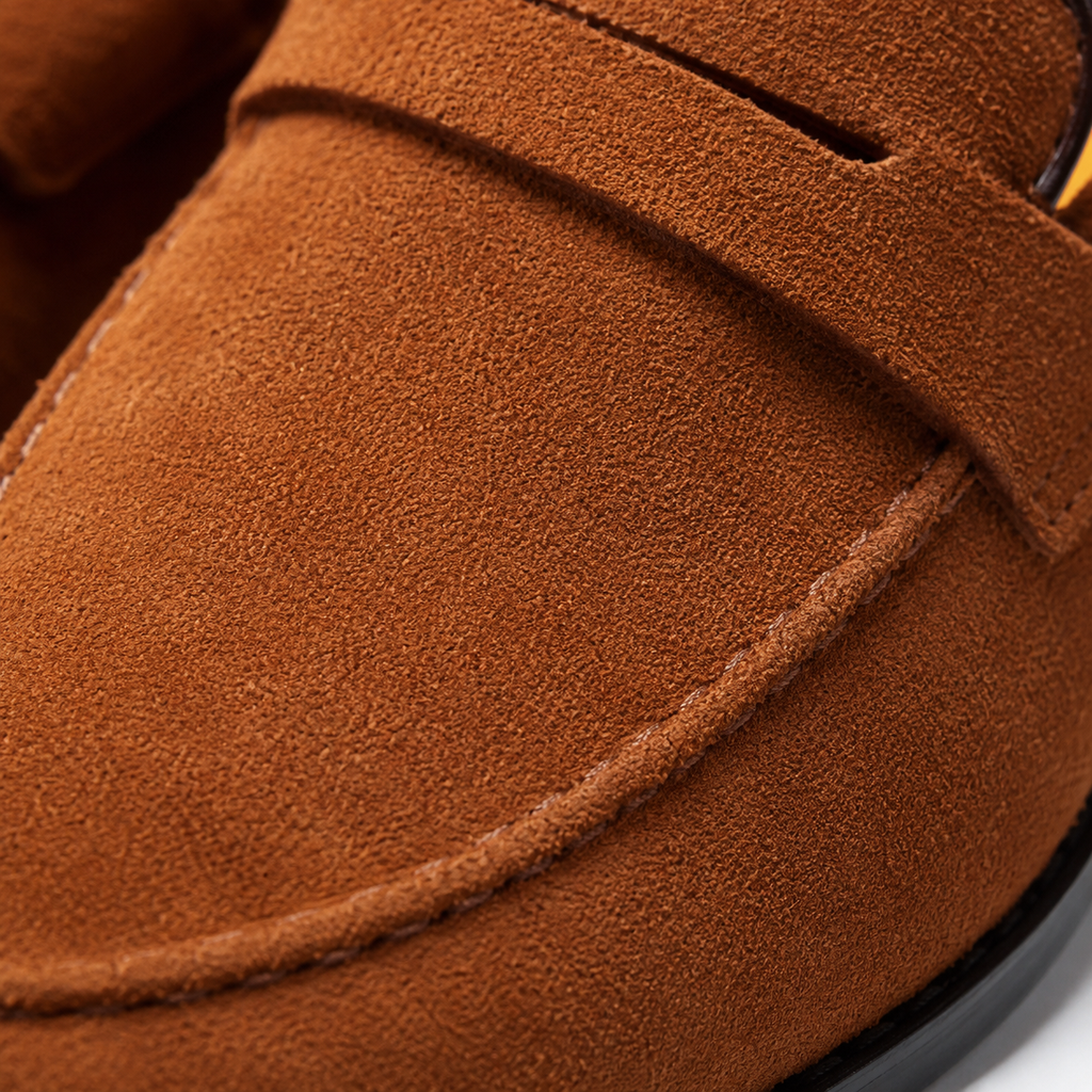 DANTE — Suede Slip On Shoes