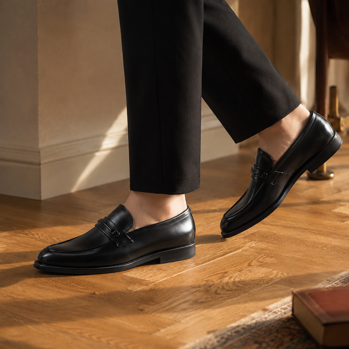ELLIOT — Non Slip Leather Shoes