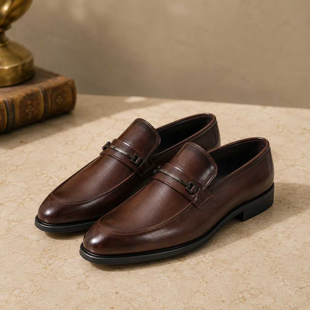 ELLIOT — Non Slip Leather Shoes