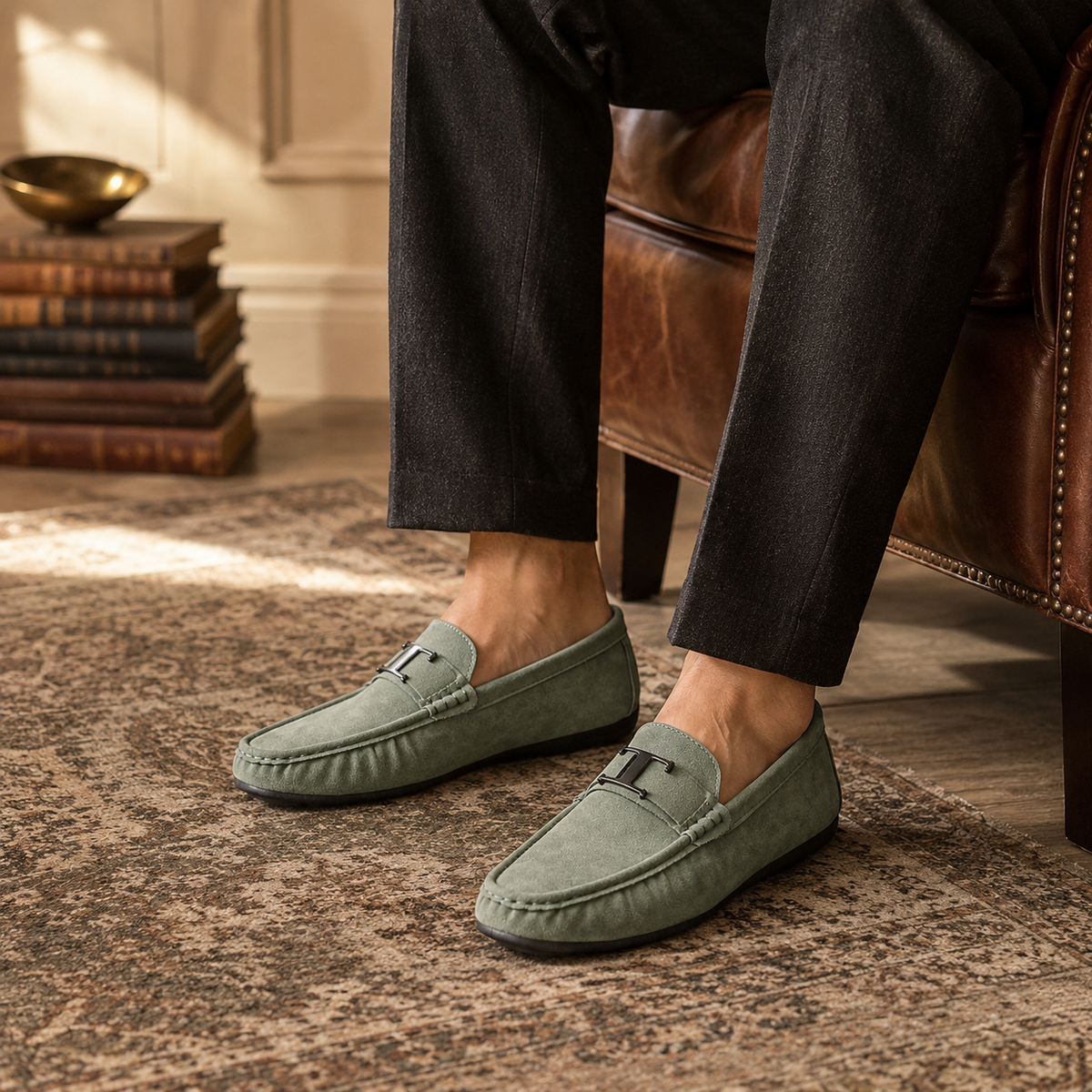 LUCA — Rubber Sole Loafers