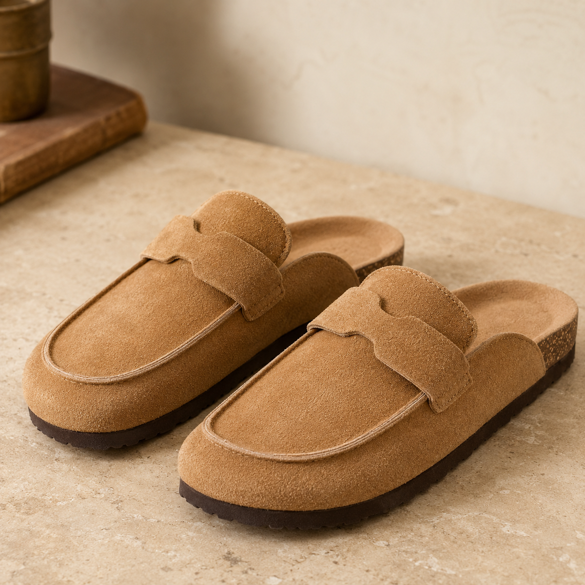 SAGE — Suede Mules