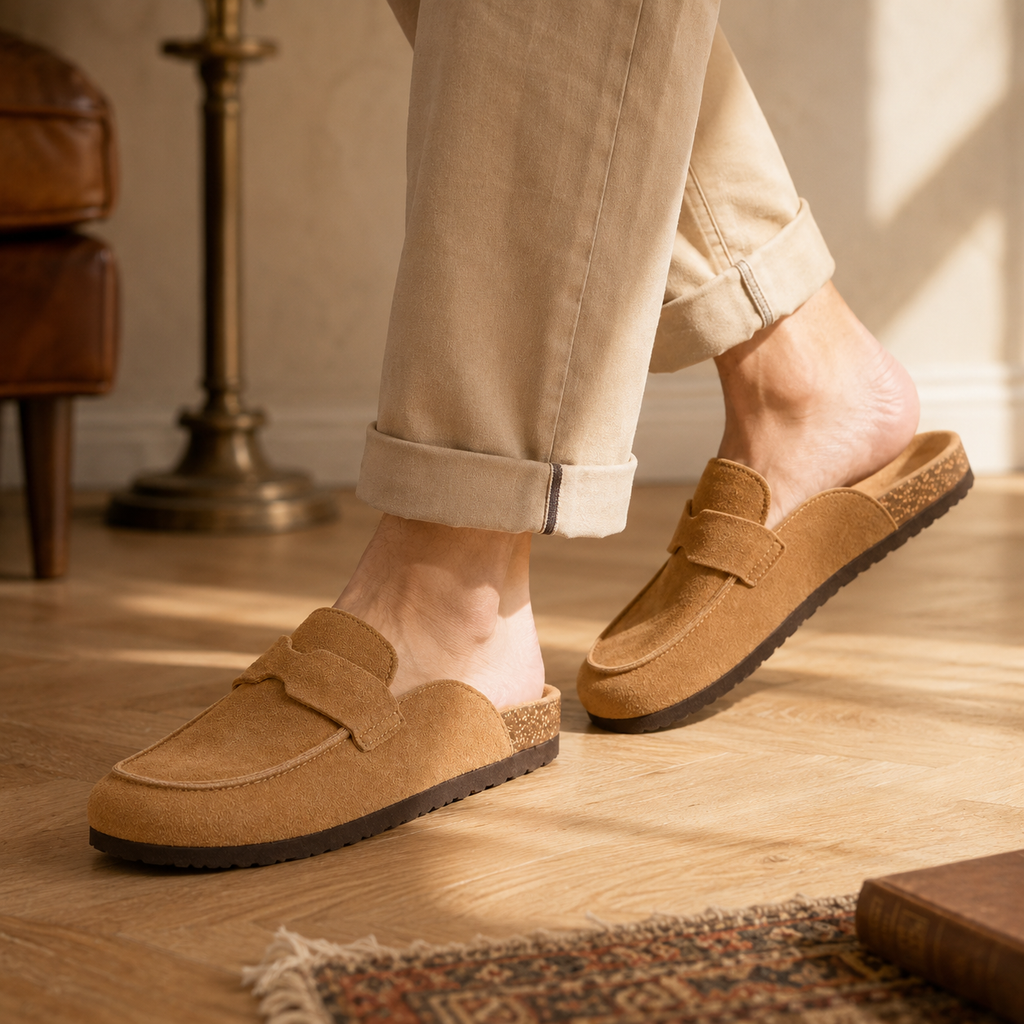 SAGE — Suede Mules