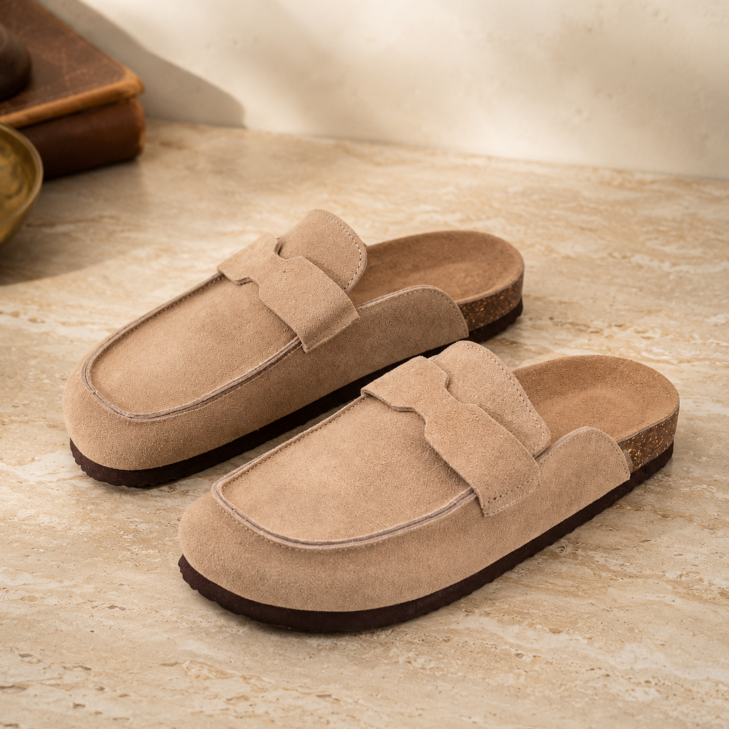 SAGE — Suede Mules