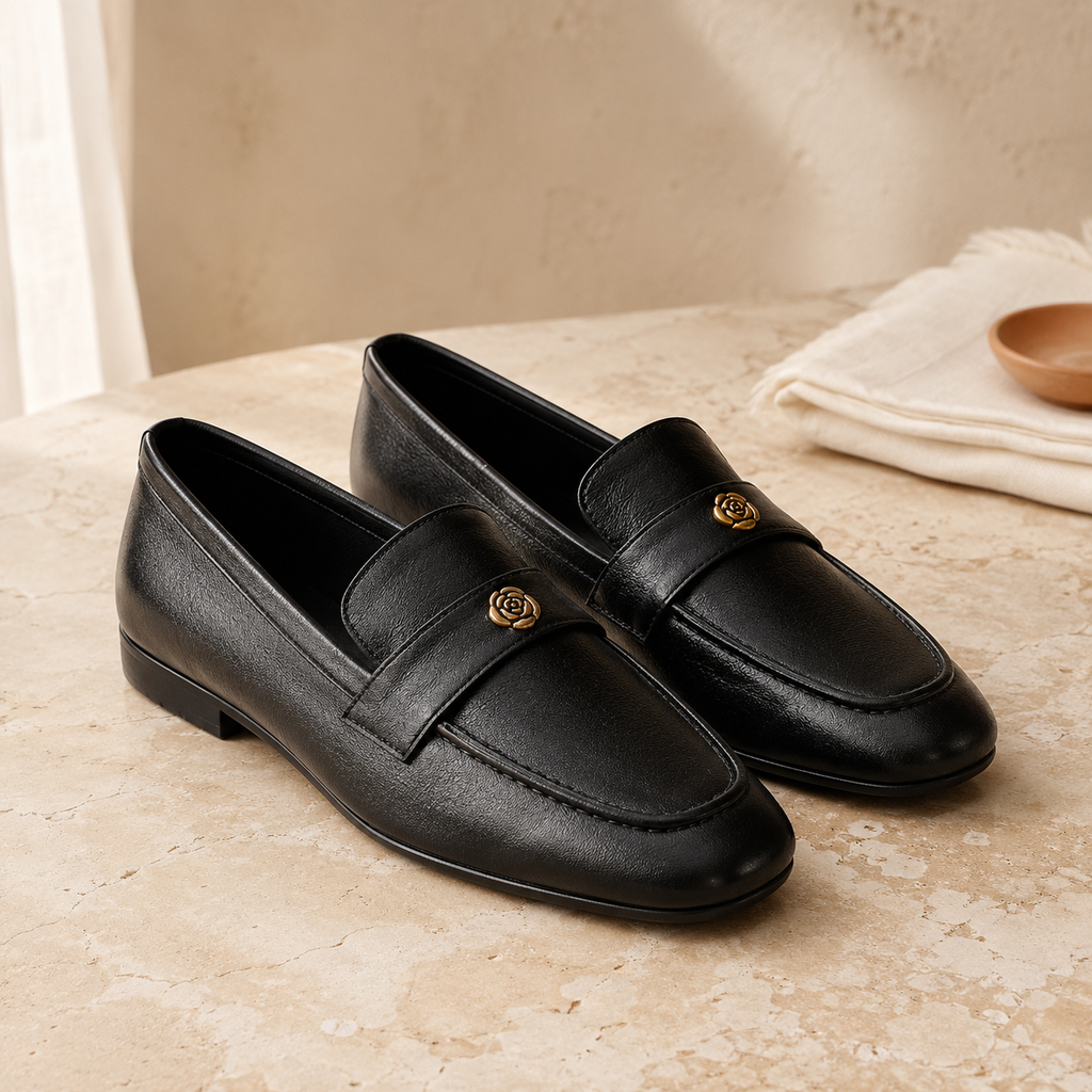 HARPER — Leather Loafers