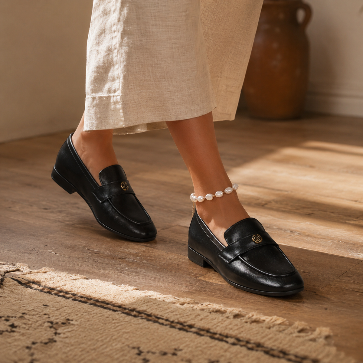 HARPER — Leather Loafers