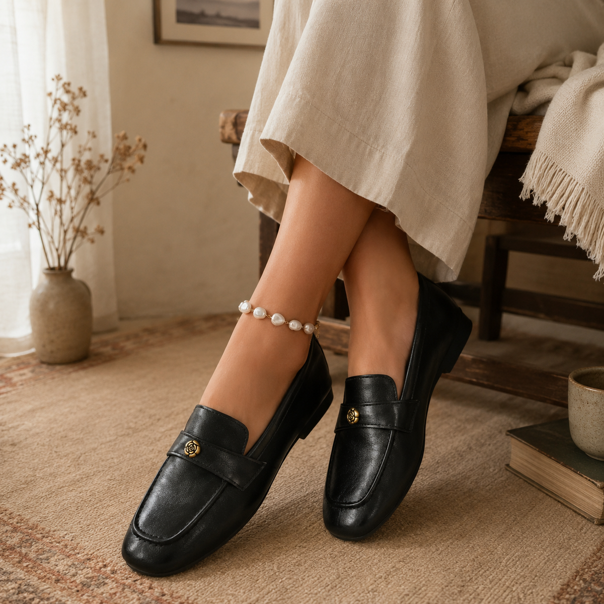 HARPER — Leather Loafers