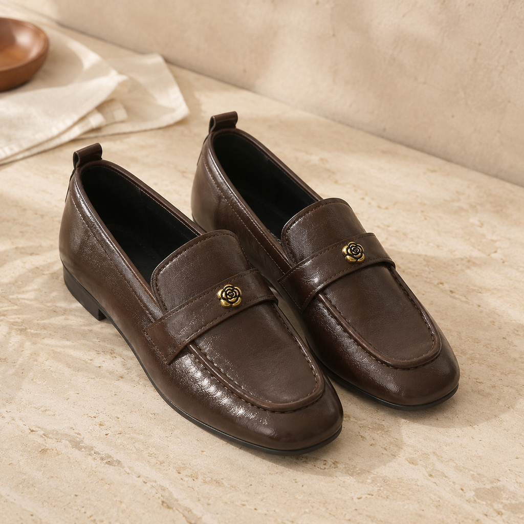 HARPER — Leather Loafers